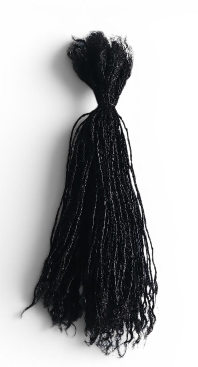 Human Hair Sisterlocks Hair Extensions ( Handmade)